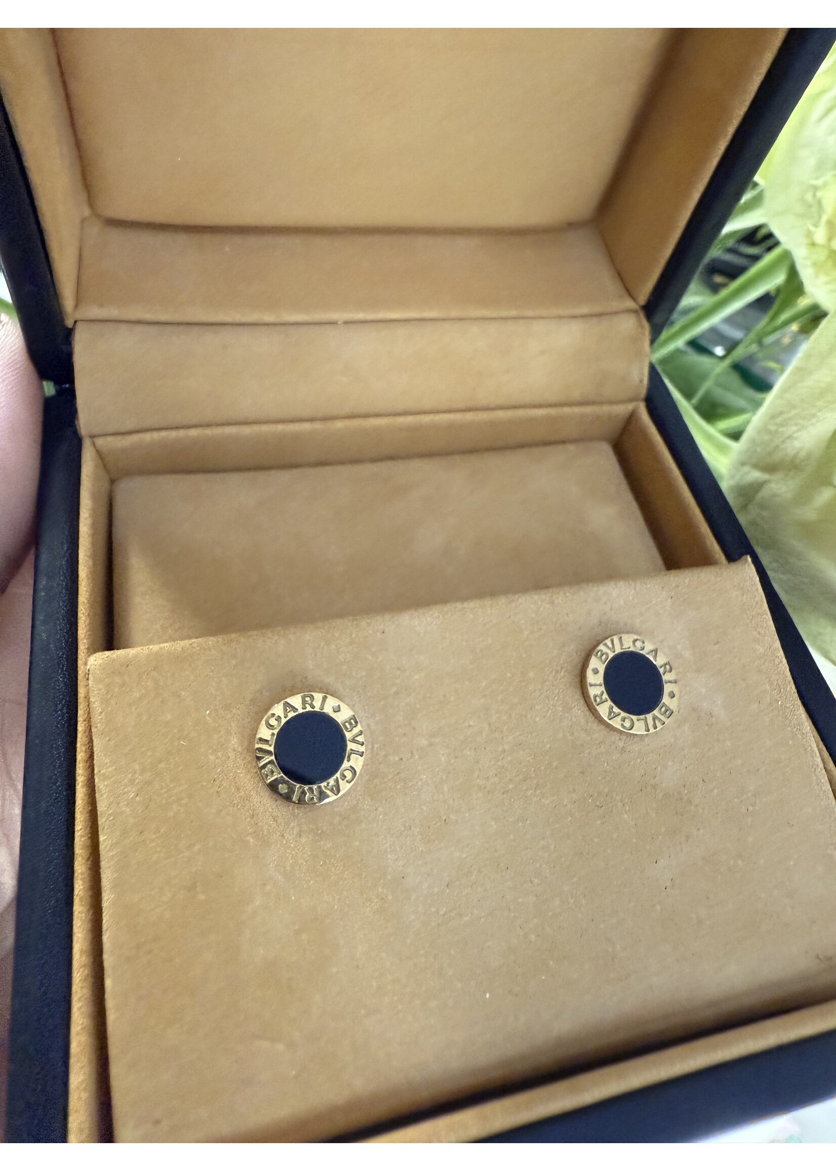 Vintage & Occasion Geelgouden  18k b-zero oorknoppen bvlgari