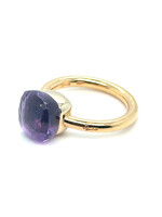 Vintage & Occasion Pomellato 18k  ring nudo met amethist - maat 17.5