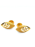 Vintage & Occasion Geelgouden oorknoppen 22k goud