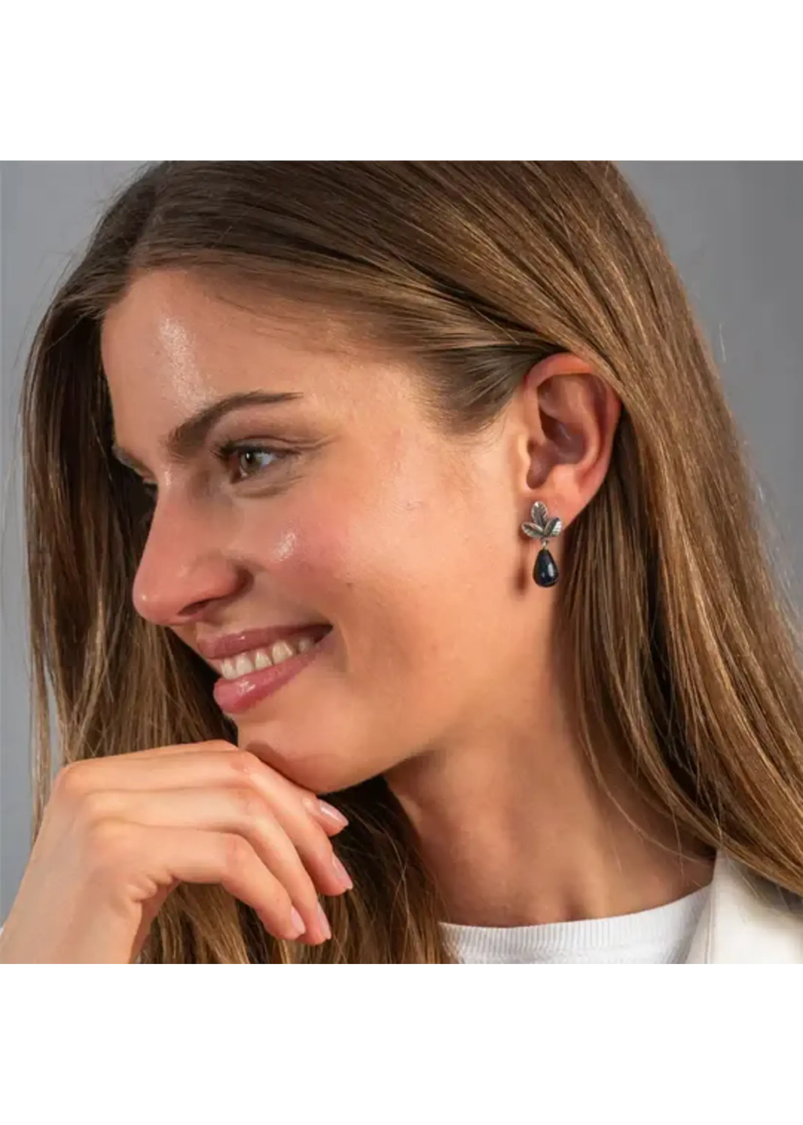 Trollbeads Trollbeads - Bladeren van kracht, oorknoppen - TAGEA-00128