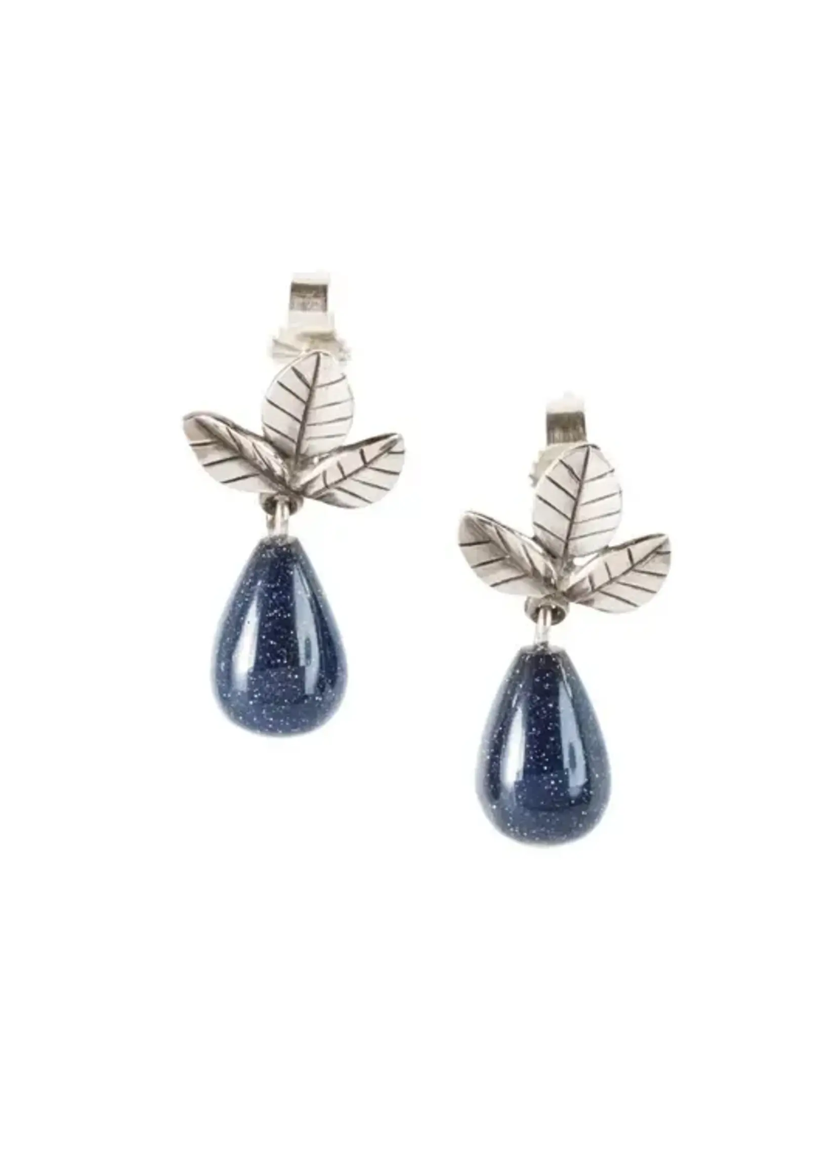 Trollbeads Trollbeads - Bladeren van kracht, oorknoppen - TAGEA-00128