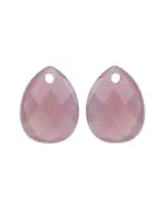 Sparkling Jewels EAGEM66 - Oorbel Edelstenen Pink Opalite - Afterglow