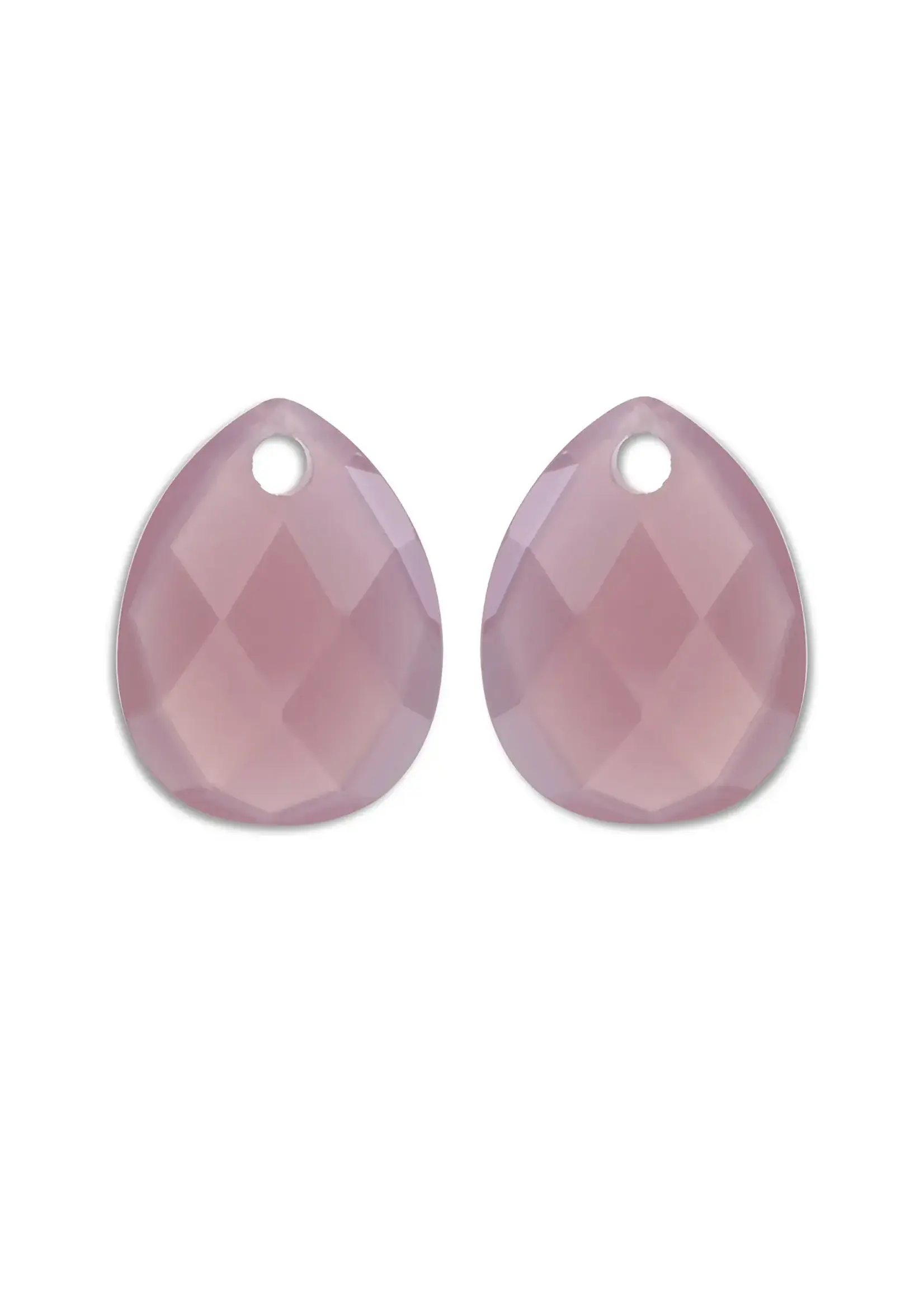 Sparkling Jewels EAGEM66 - Oorbel Edelstenen Pink Opalite - Afterglow