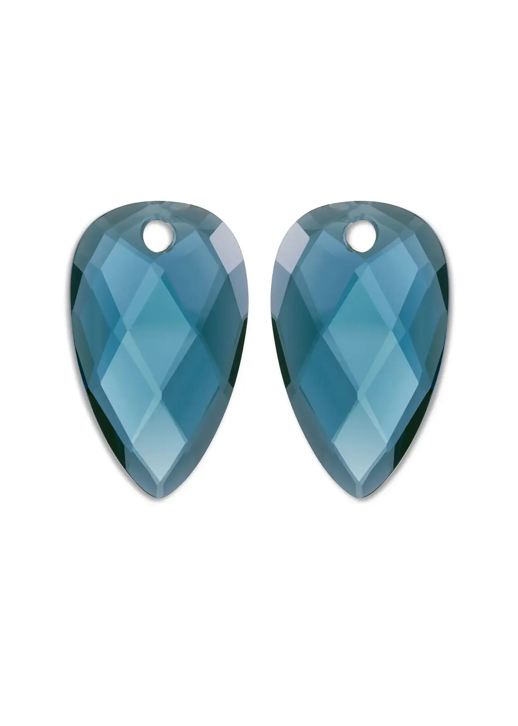 Sparkling Jewels EAGEM67-BS - Oorbel Edelstenen Ocean Topaz Quartz - Blossom