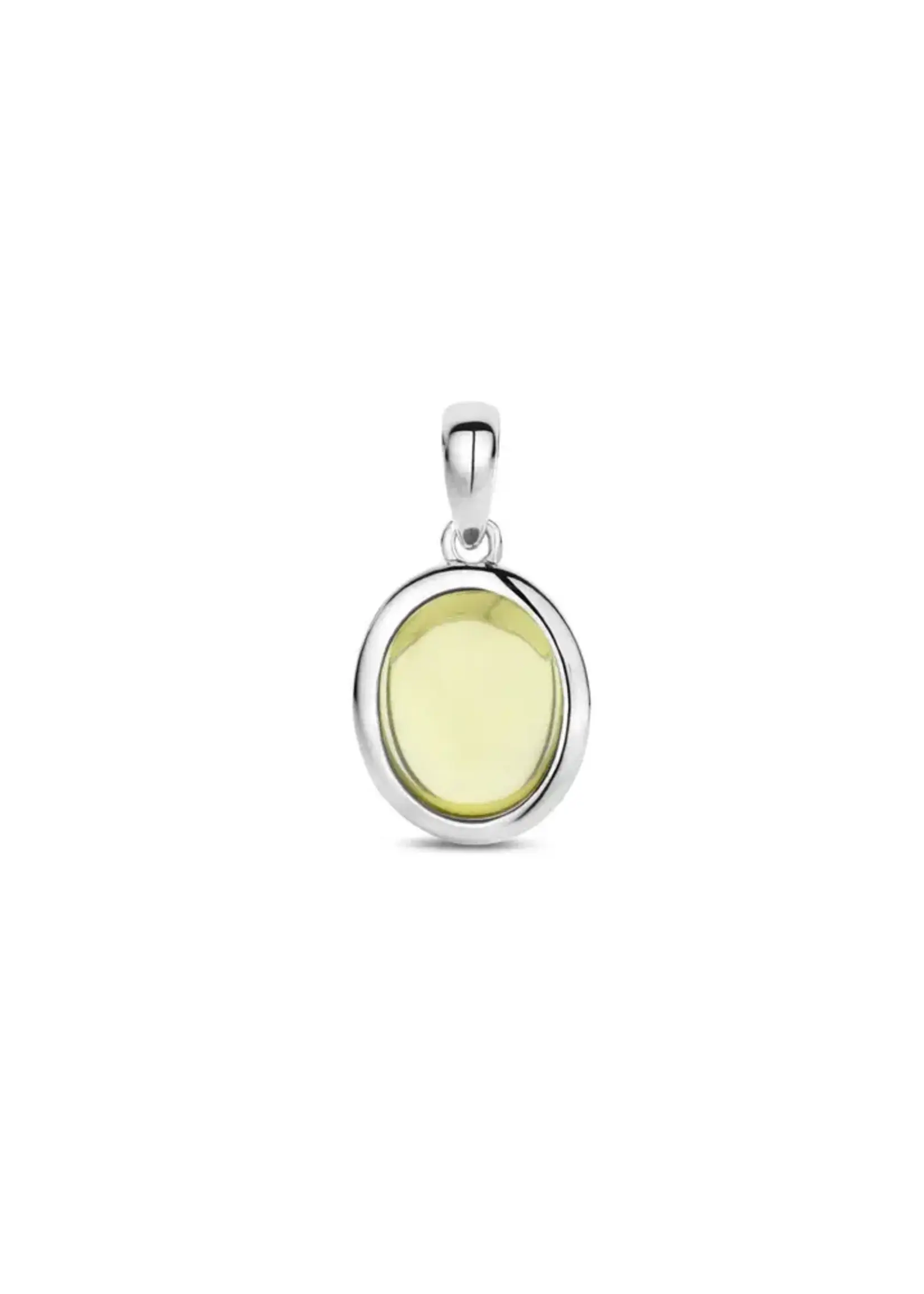 Cataleya jewels Hanger citroenkwarts zilver gerhodineerd