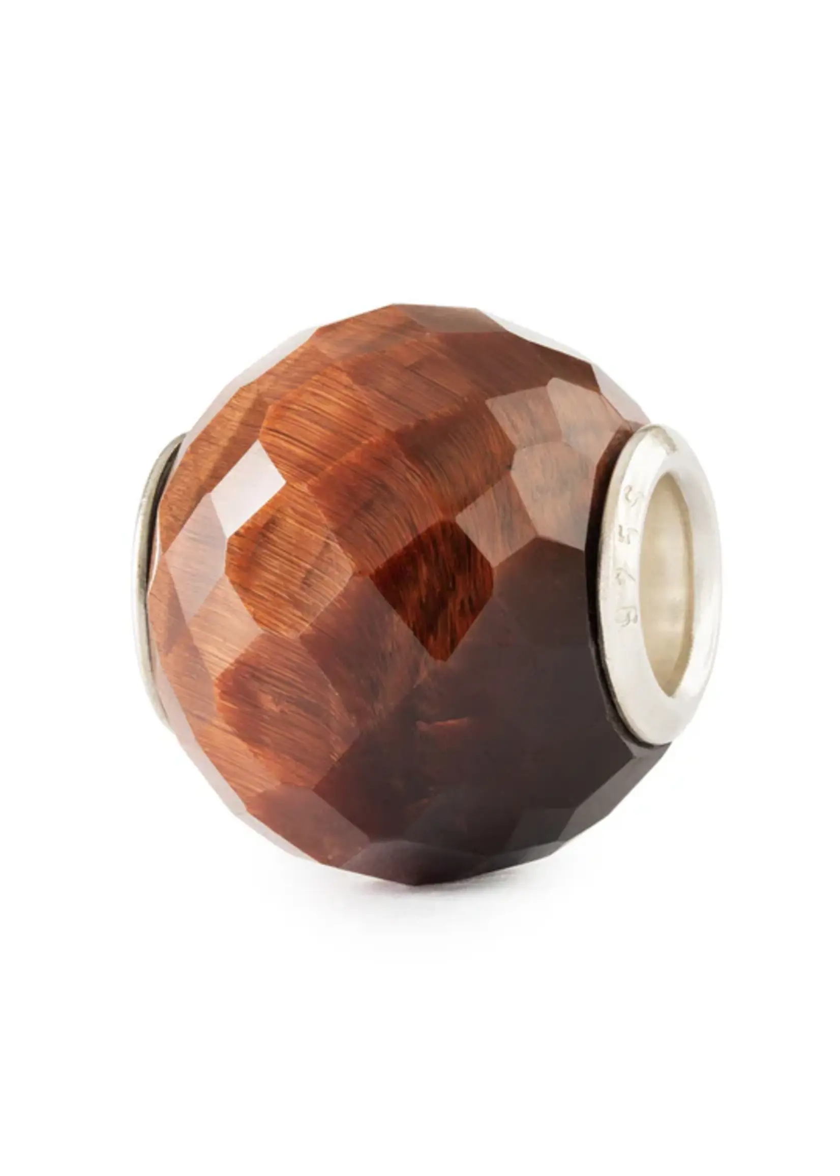 Trollbeads Trollbeads TSTBE-00045 Gefacetteerde rode tijgeroog rond