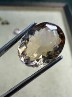 Roesora Ametrine Edelsteen 6.97 ct – Oval Cut – Natuurlijke Edelsteen uit Bolivia