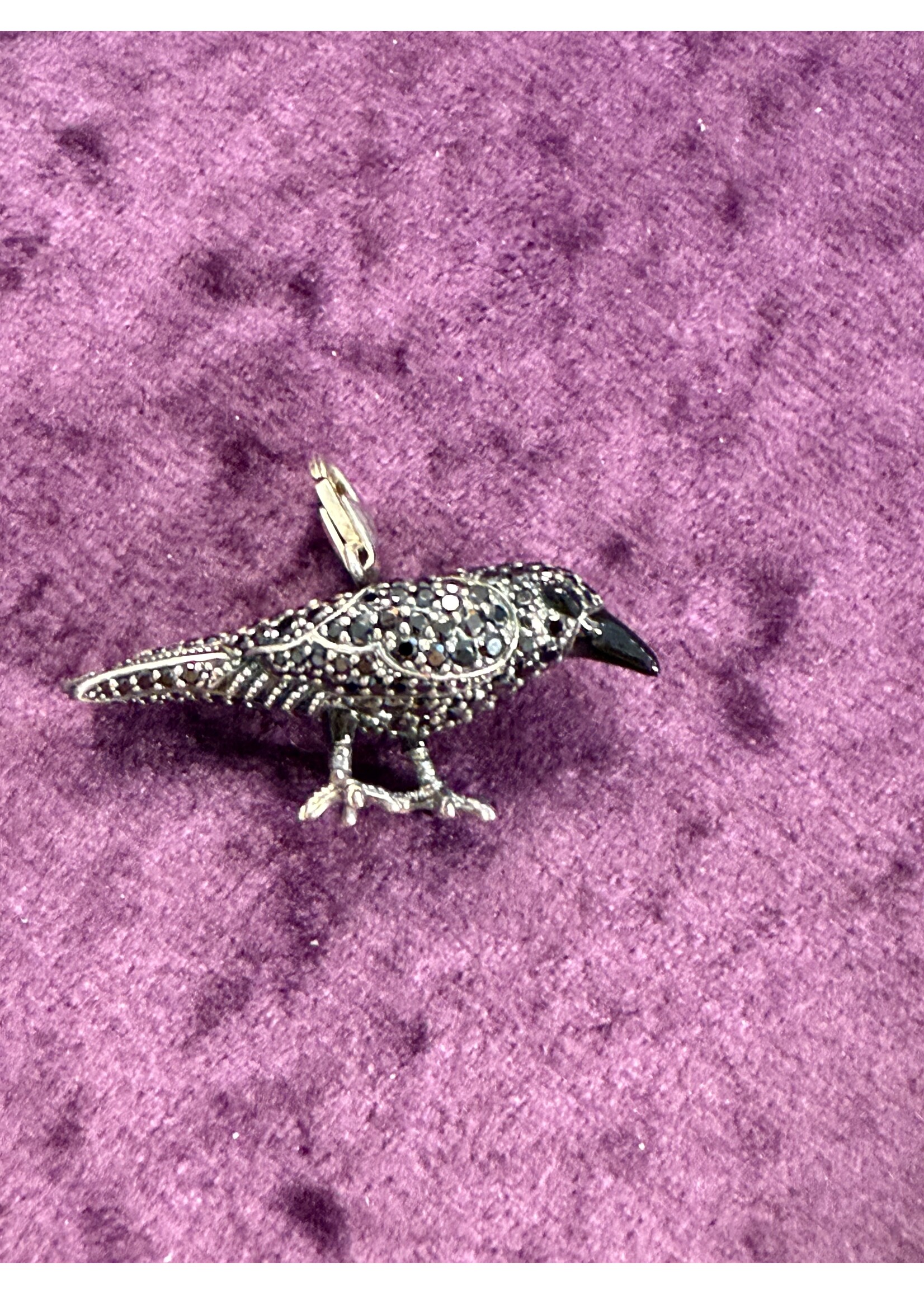 Vintage & Occasion Zilveren hanger raaf thomas sabo