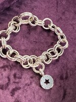 Vintage & Occasion Zilveren Ti sento bedel  armband met ster hanger