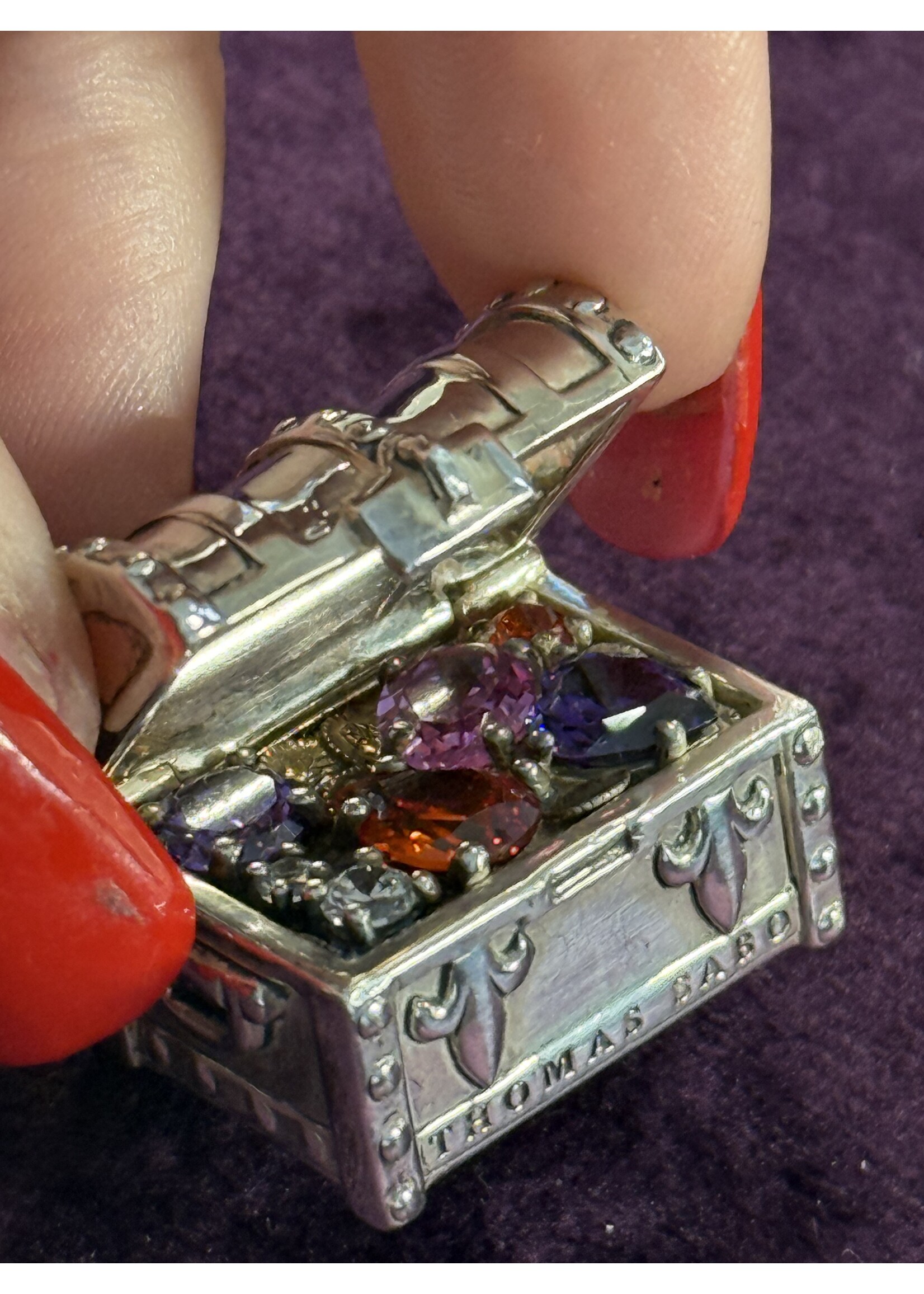 Vintage & Occasion Thomas Sabo. charm schatkist zilver