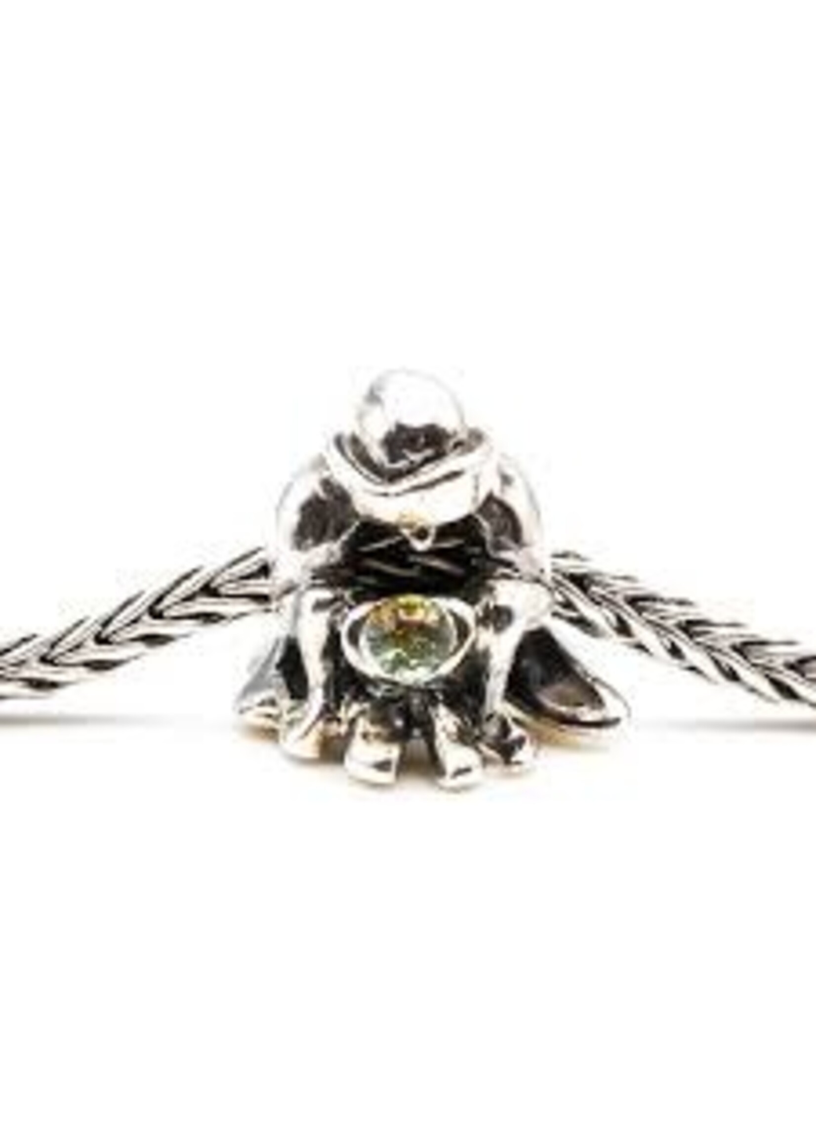 Trollbeads TROLLBEADS Rare The Seer-kraal sterlingzilveren bedel