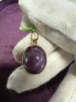 Vintage & Occasion Geelgouden ganger met ster robijn