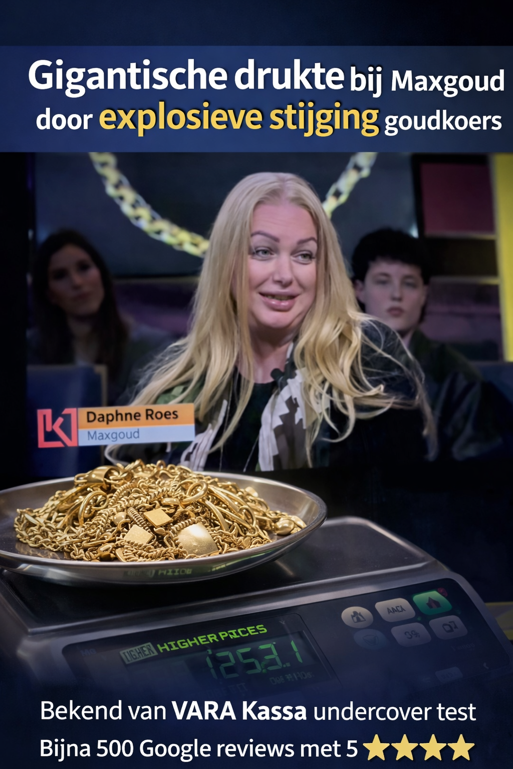 Gigantische drukte bij Maxgoud door explosieve stijging goudkoers