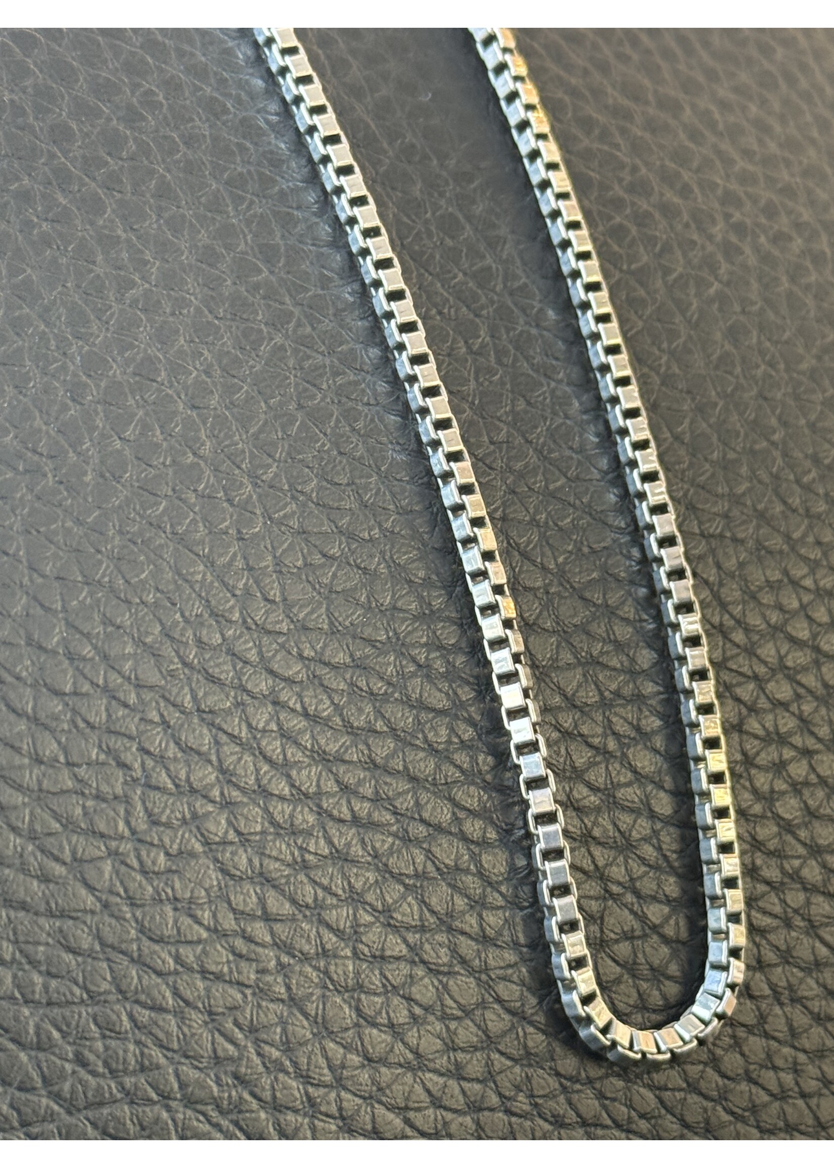 Vintage & Occasion Occasion zilveren Venetiaans collier 80cm 3mm