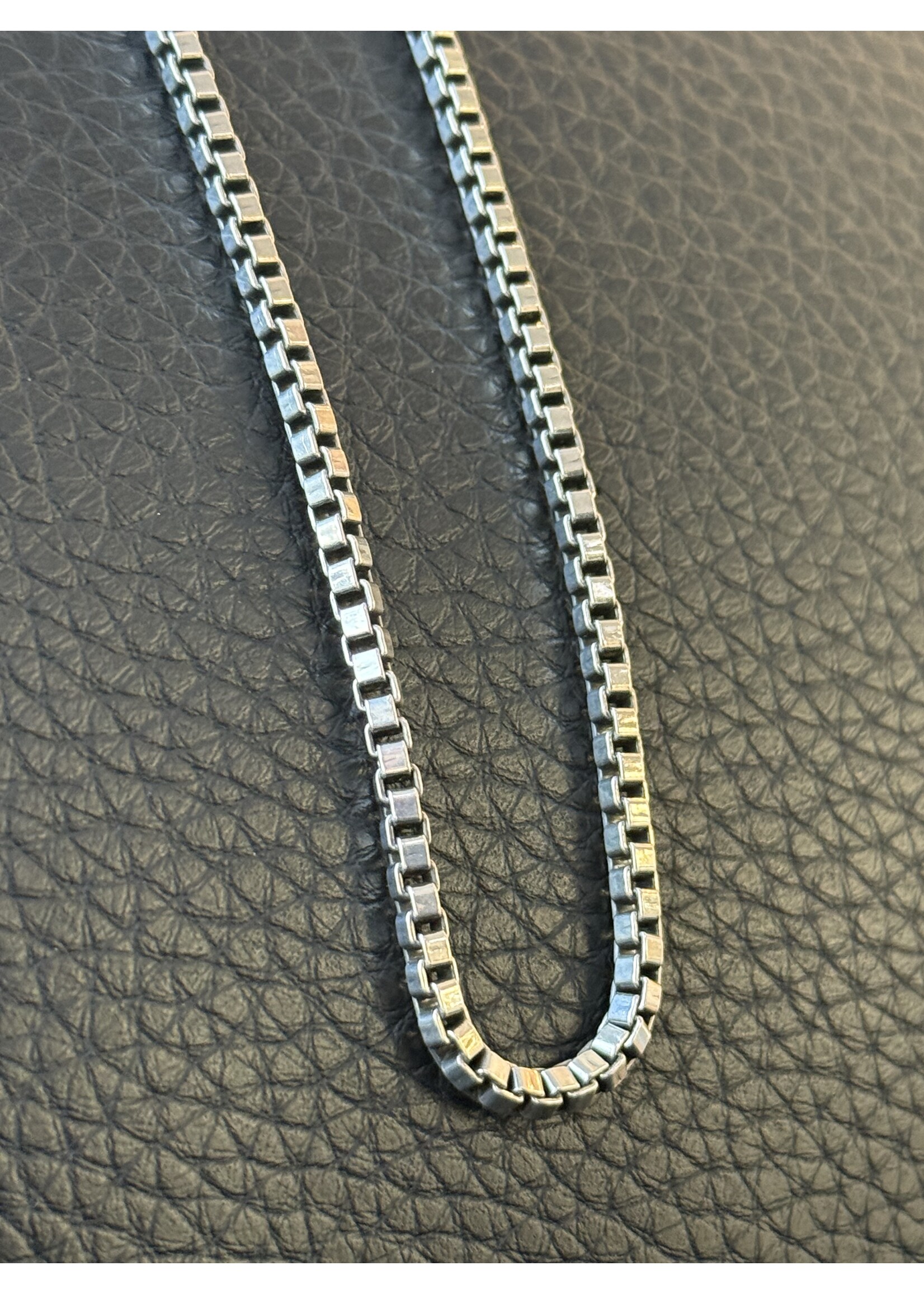 Vintage & Occasion Occasion zilveren Venetiaans collier 80cm 3mm