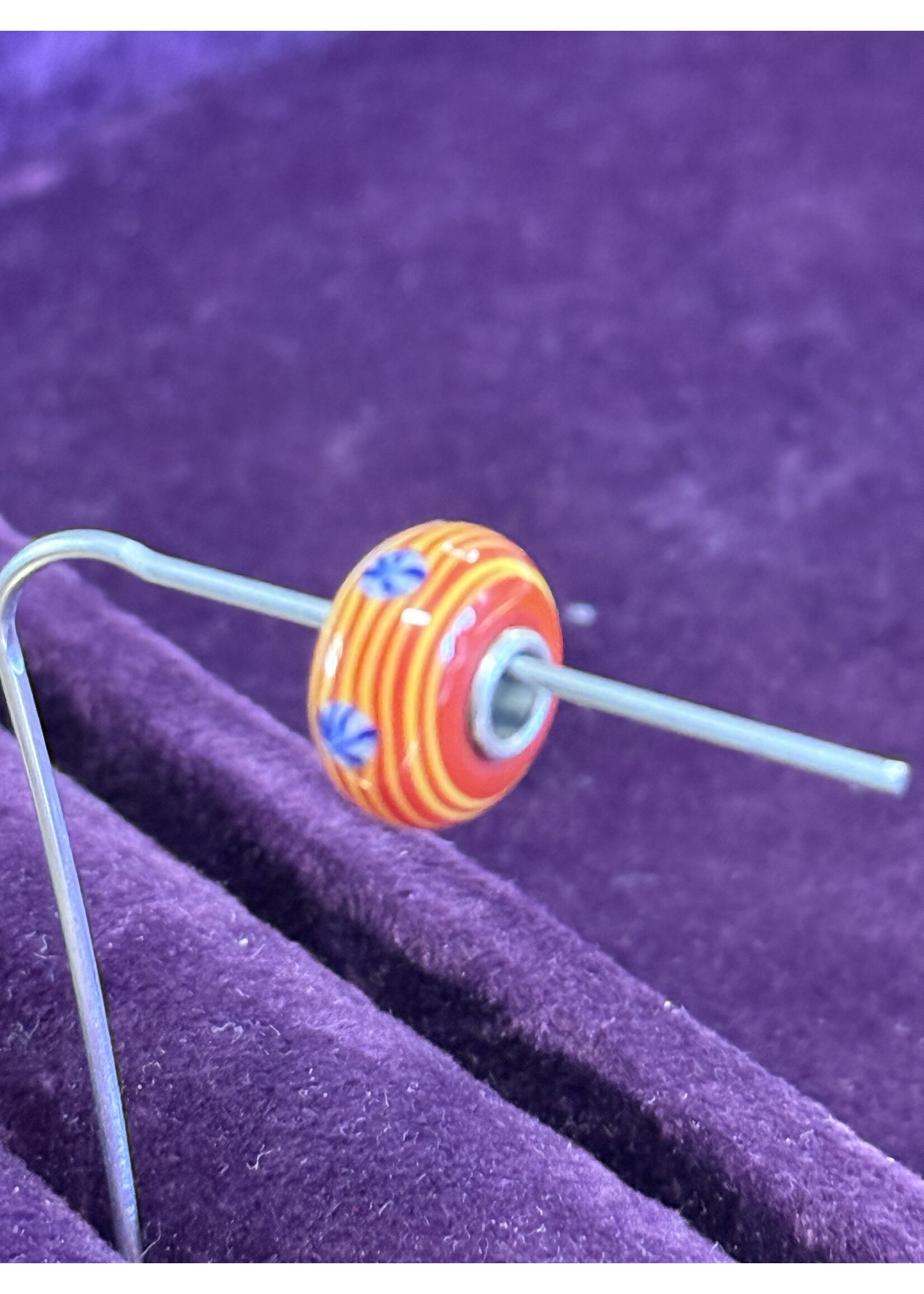 Trollbeads Trollbeads - Muranoglas - Rood / Geel / Blauw