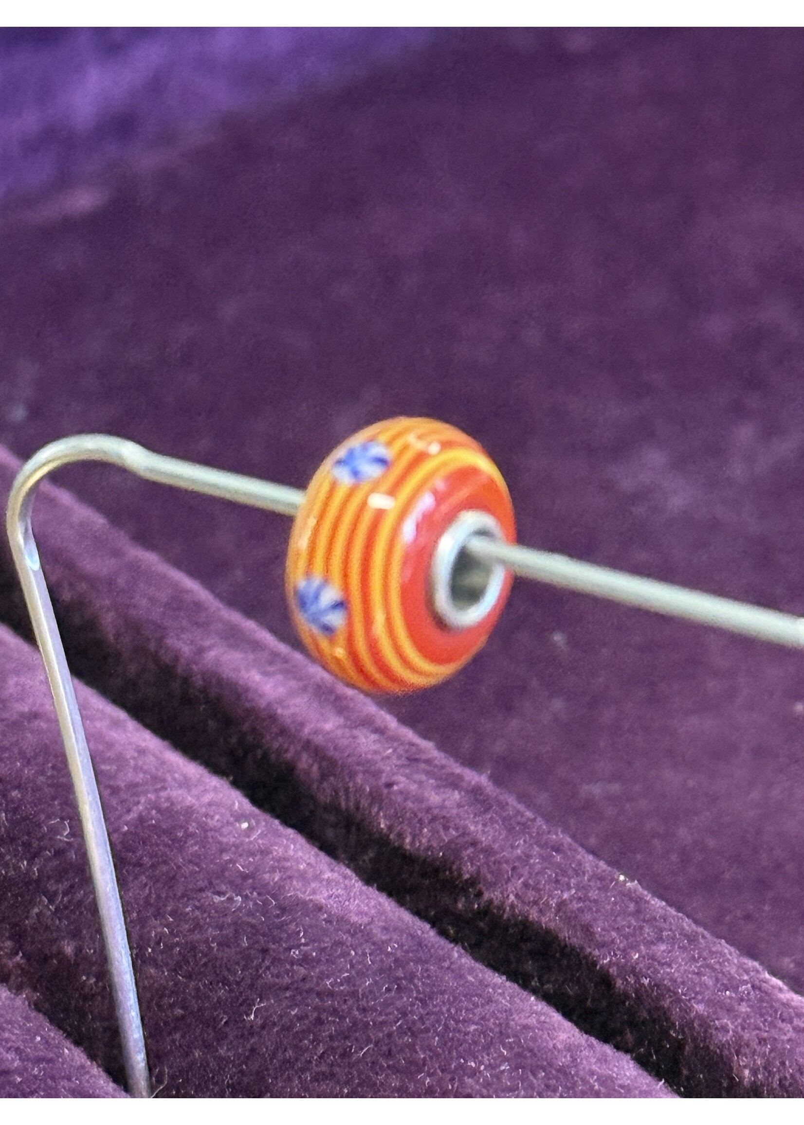 Trollbeads Trollbeads - Muranoglas - Rood / Geel / Blauw