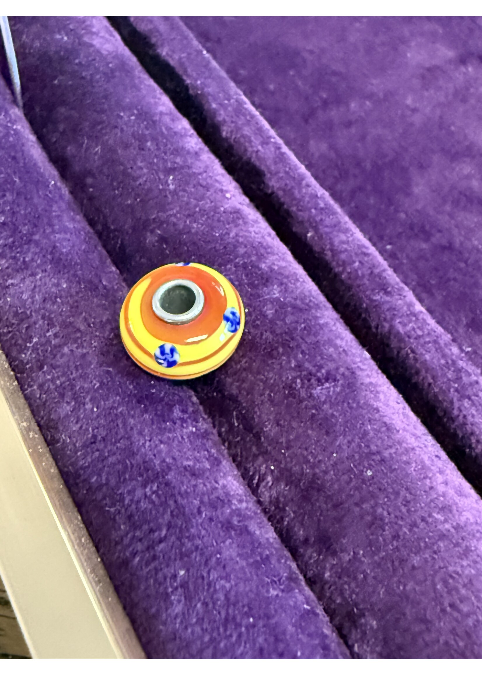 Trollbeads Trollbeads - Muranoglas - Rood / Geel / Blauw