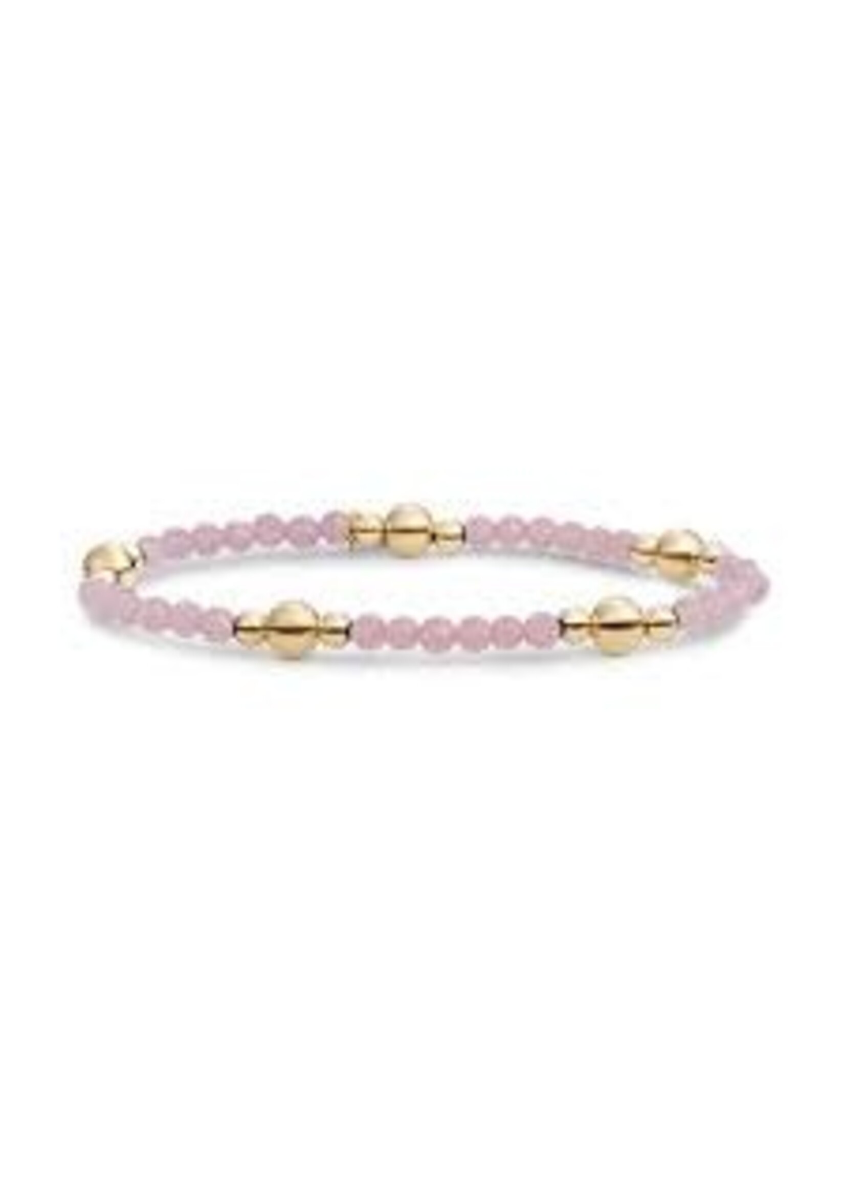 Sparkeling Jewels Sparkling Jewels Armband Pink Opaliet BLK01G-G66