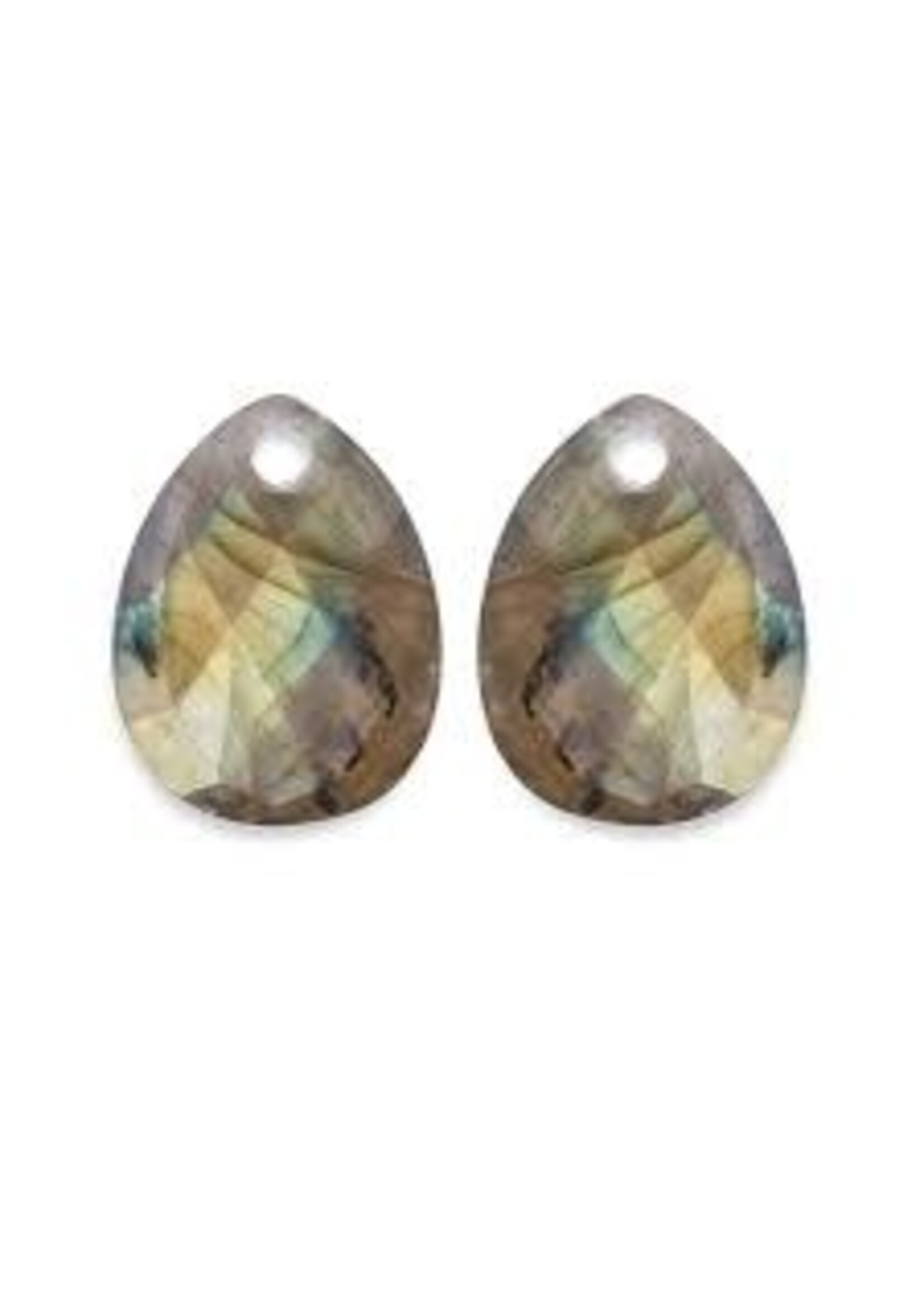 Sparkeling Jewels Sparkling Jewels Eardrops Earring Editions Labradorite Blossom EAGEM18-BS
