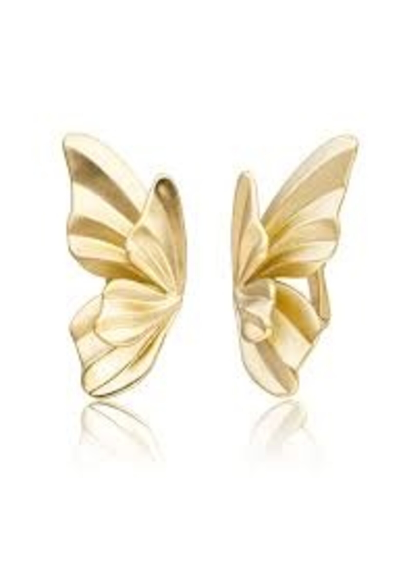 Sparkeling Jewels EAG47 BUTTERFLY PUSH BACK OORBELLEN