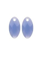 Sparkeling Jewels EAGEM68-FCLF-L OORBEL EDELSTENEN LEAF MILKY BLUE JADE