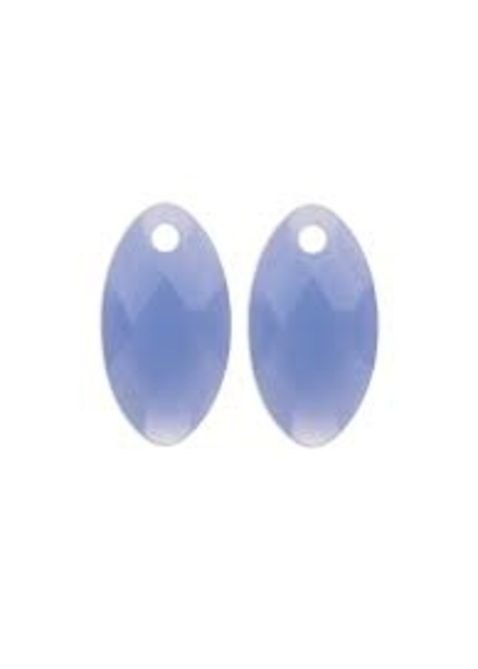 Sparkeling Jewels EAGEM68-FCLF-L OORBEL EDELSTENEN LEAF MILKY BLUE JADE