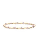 Sparkeling Jewels Vergulde Armband SBG-GEM66-MIX-FCTRDL