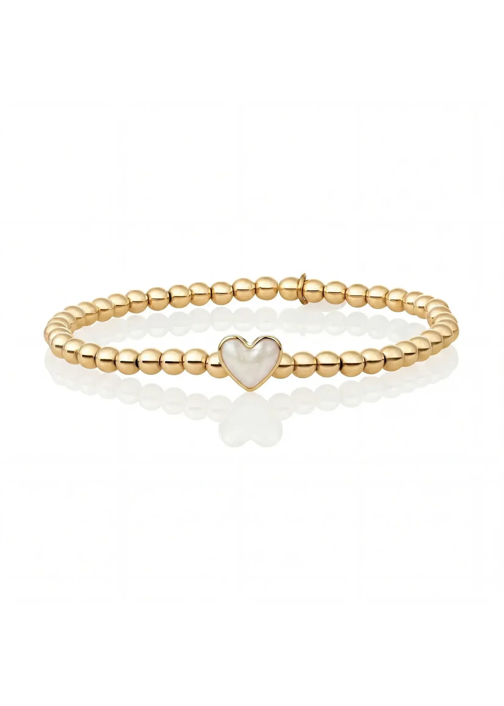 Sparkeling Jewels Limited Mom Armband Pearl Emaille Gold Plated