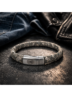 Zero Jewels Zero Jewels Monaco armband gemêleerd grijs