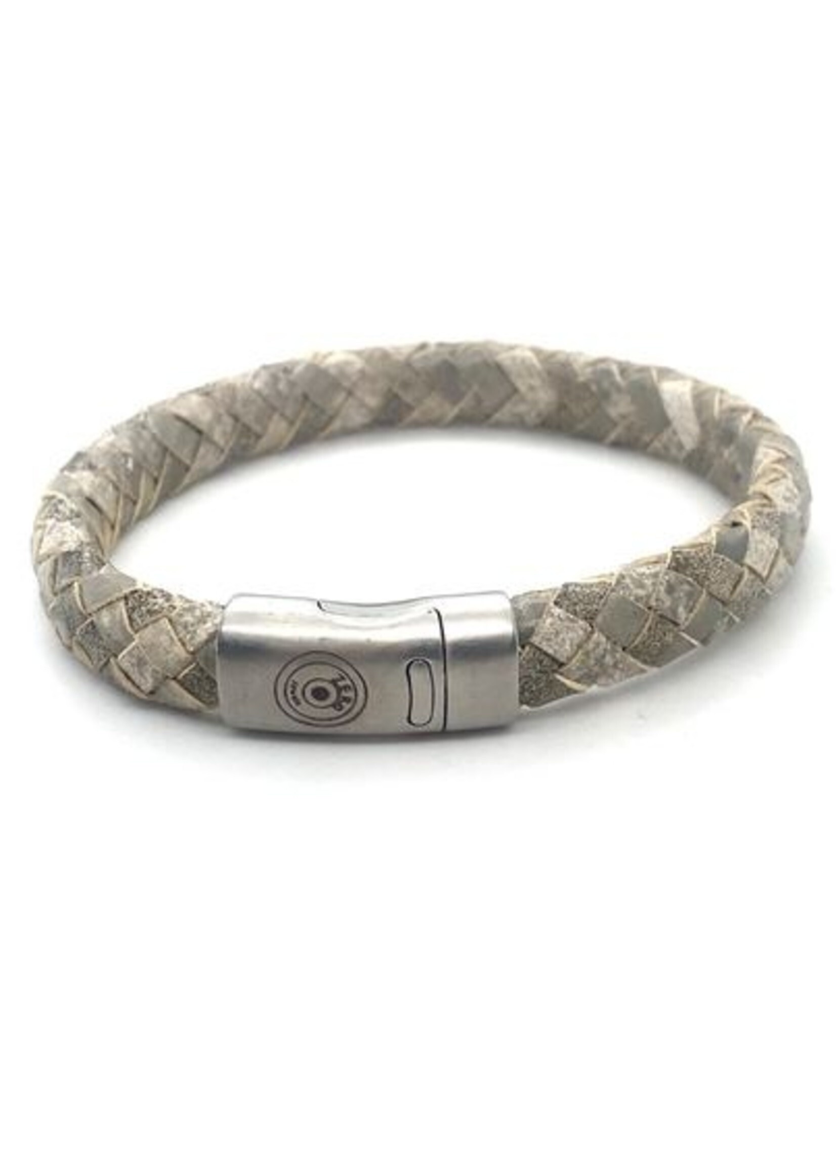 Zero Jewels Zero Jewels Monaco armband gemêleerd grijs
