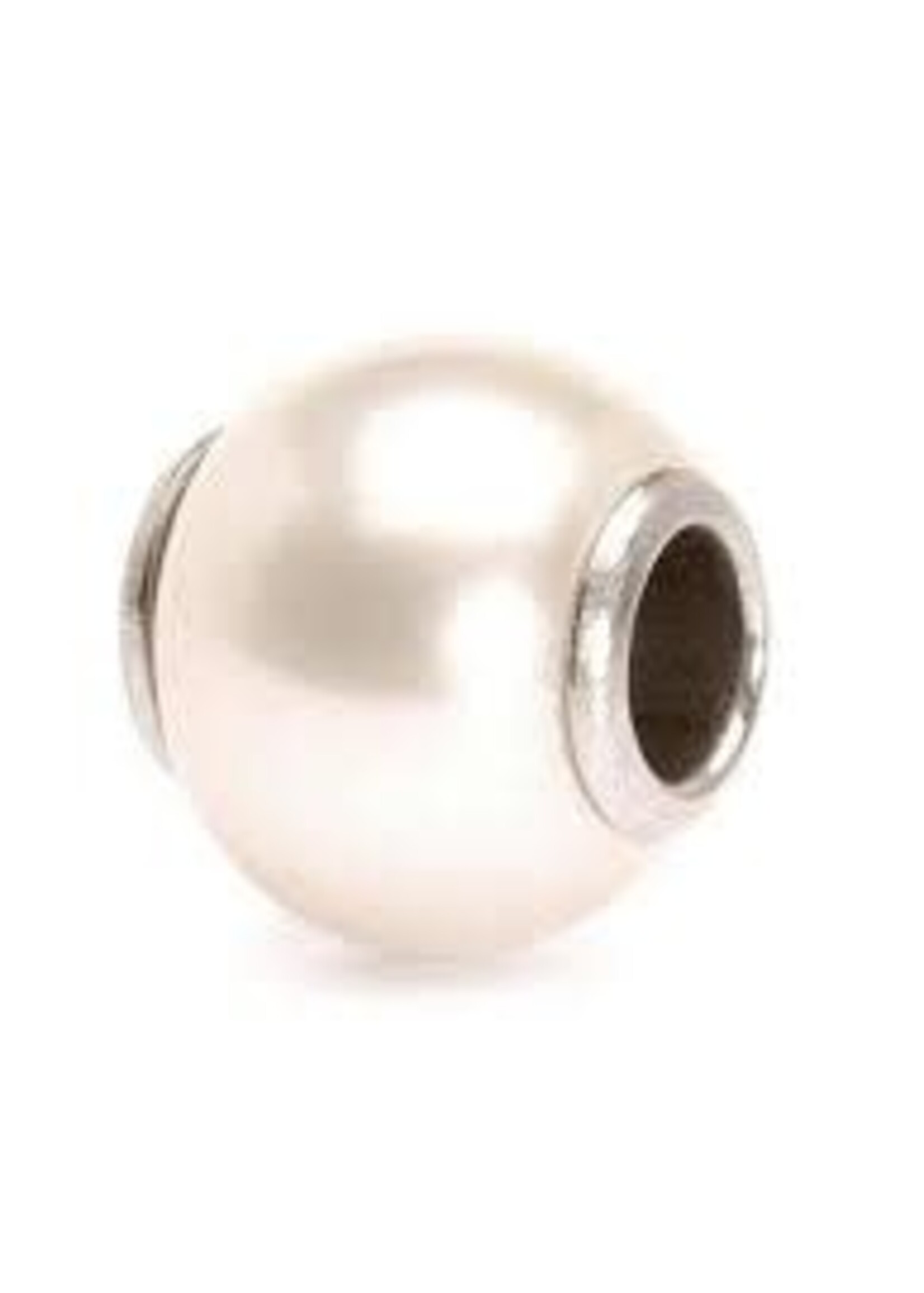 Trollbeads Trollbeads witte parel tagbe-00085