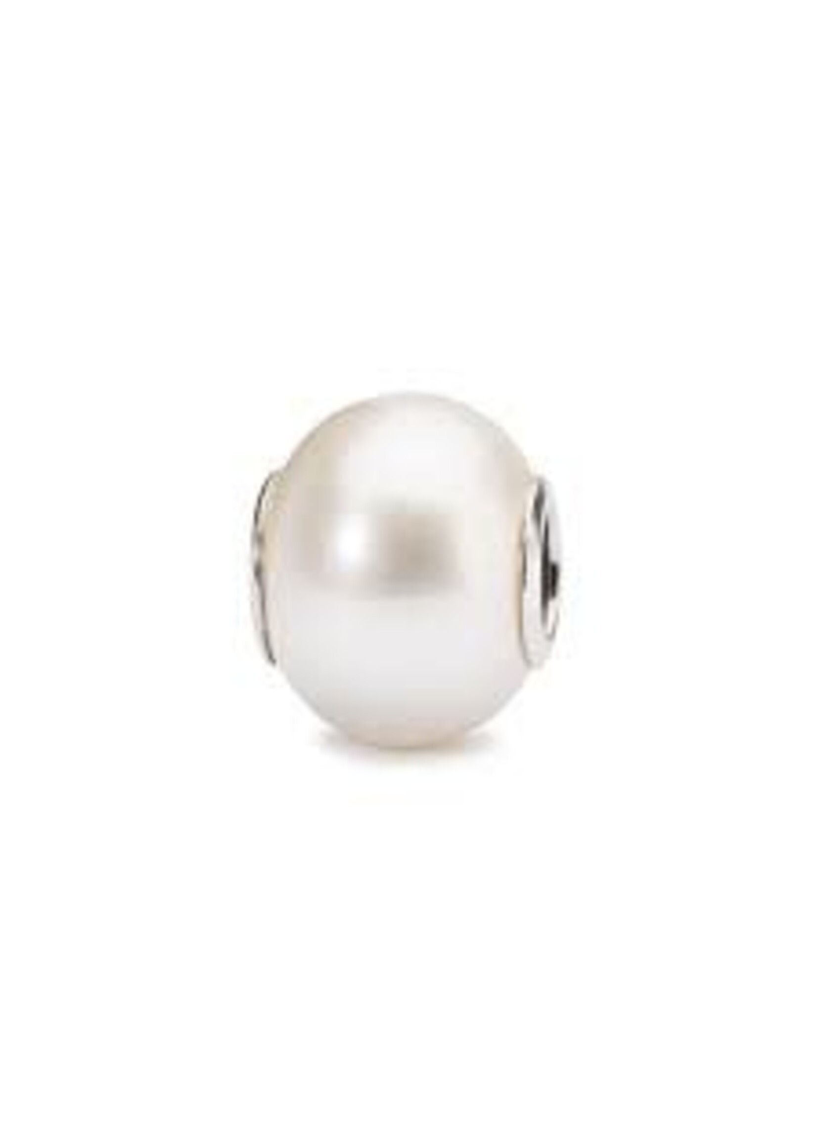 Trollbeads Trollbeads witte parel tagbe-00085