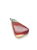 Vintage & Occasion Carneol edelsteen met edelstalen hanger