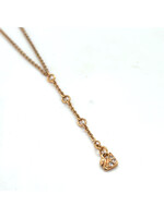 Vintage & Occasion Swarovksi collier met zwaantje
