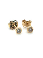 Vintage & Occasion Geelgouden oorknoppen  14k