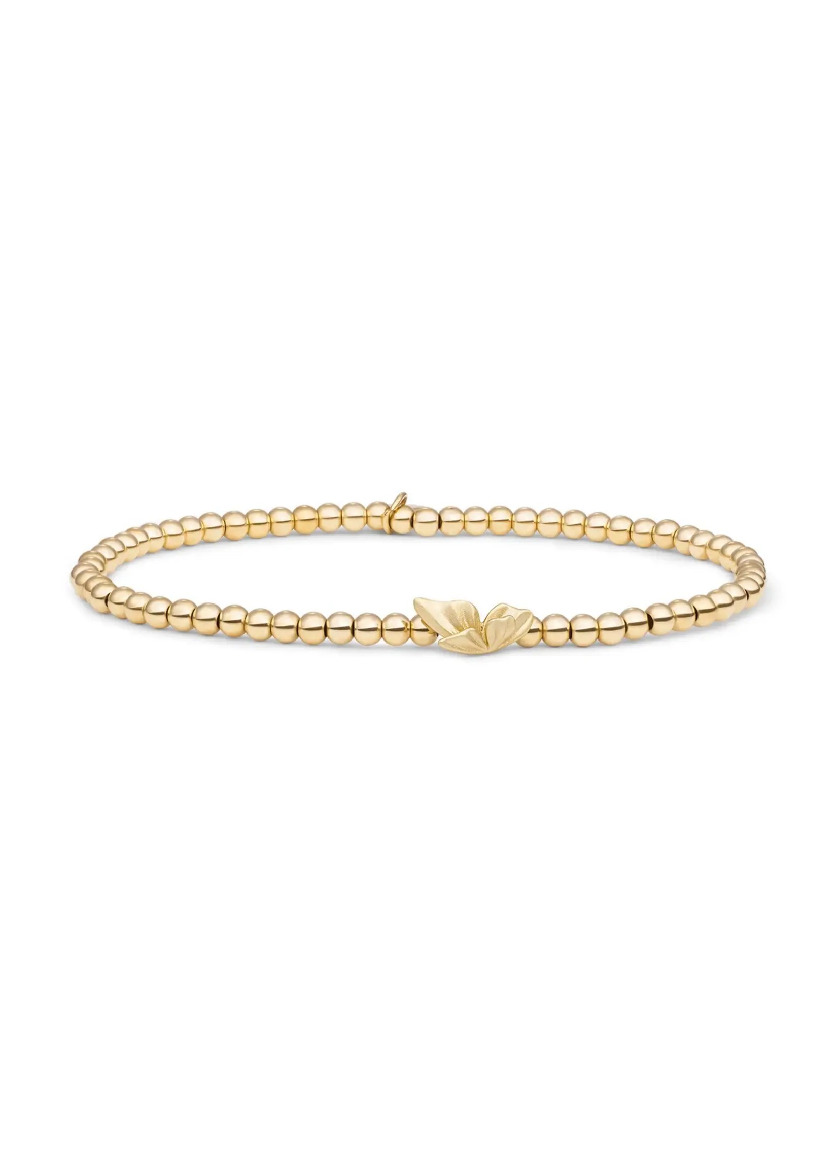 Sparkeling Jewels SPARKLING JEWELS ARMBAND BUTTERFLY SB-G-3MM-BF GOUDKLEURIG