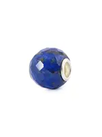 Trollbeads GEFACETTEERDE BLAUW SODALIET, ROND TSTBE-00052