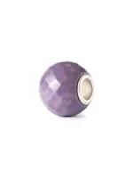 Trollbeads RONDE PAARSE JADE, GEFACETTEERD TSTBE-00046