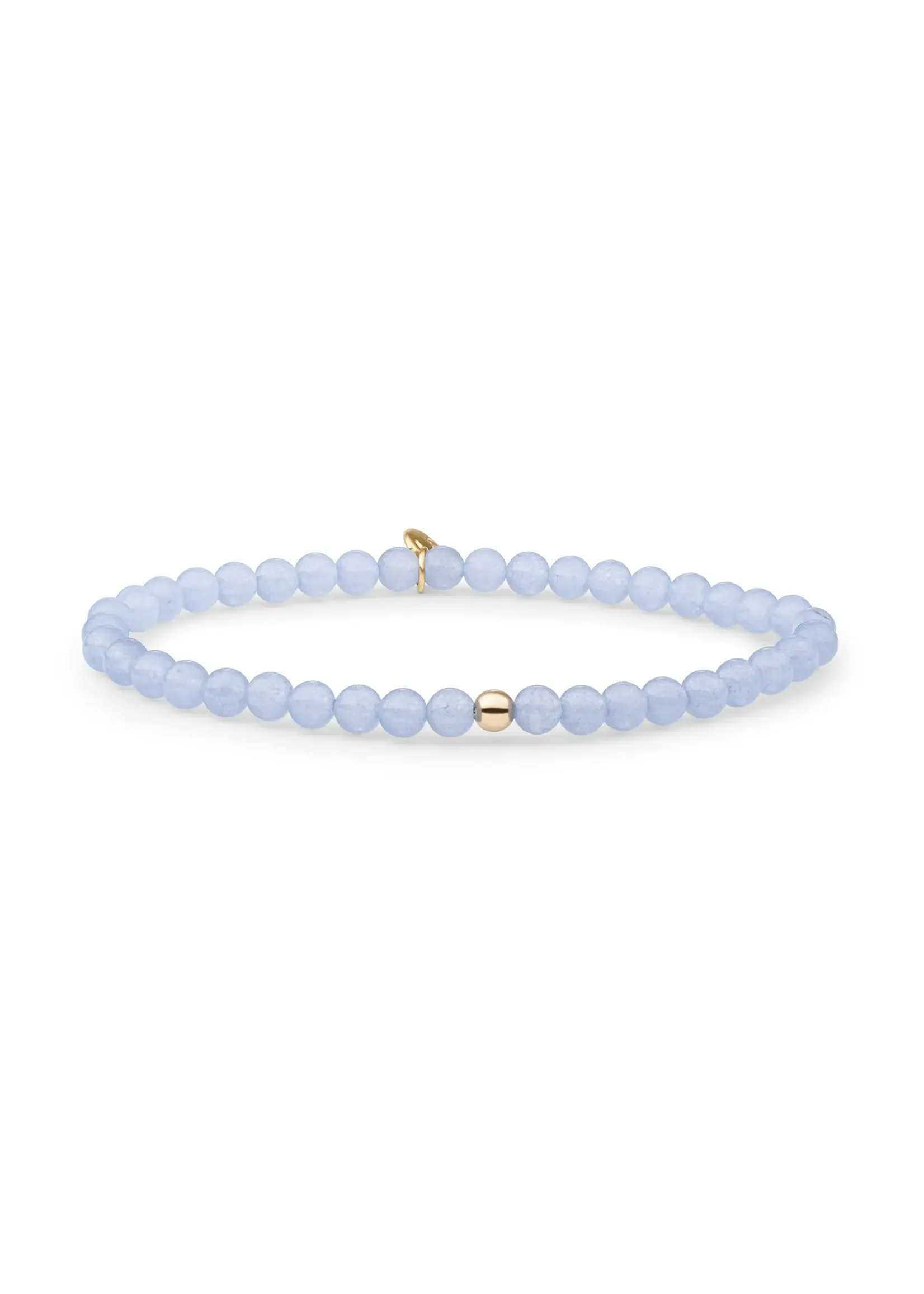 Sparkling Jewels sbg-gem72-add-4mm SATURN ARMBAND SMALL ICE BLUE QUARTZ