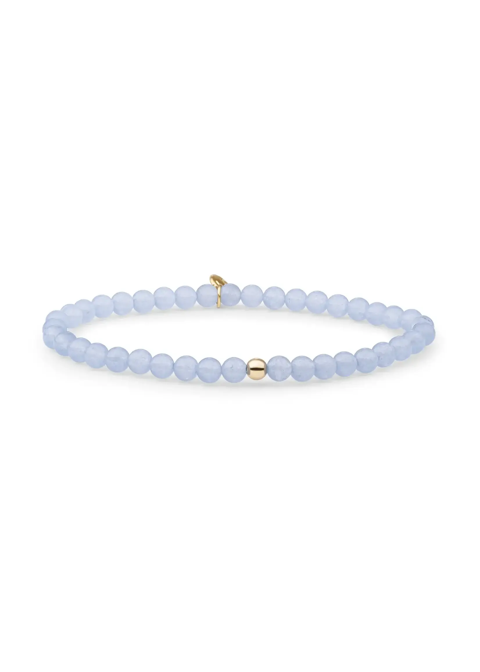 Sparkling Jewels sbg-gem72-add-4mm SATURN ARMBAND SMALL ICE BLUE QUARTZ