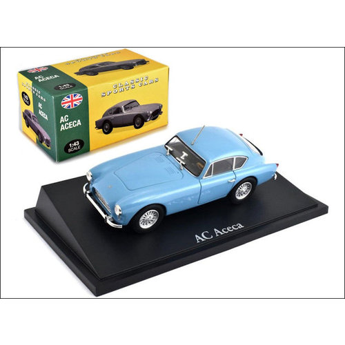 Atlas (Editions Atlas)  AC Aceca light blue - Model car 1:43