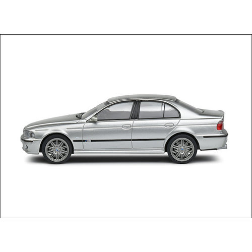 Solido  Modellauto BMW M5 (E39) 1:43 silber metallic 2003 | Solido