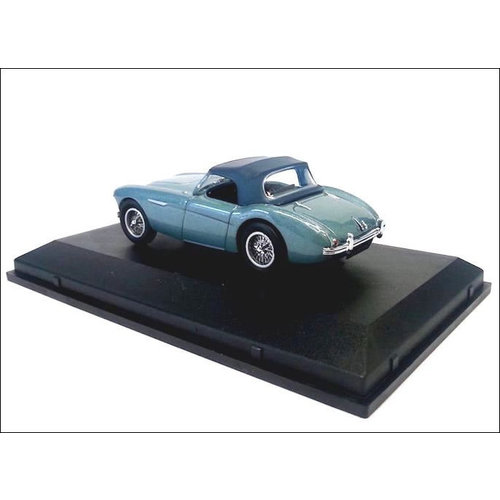 Oxford Diecast  Modelauto Austin Healey 100 BN1 1:43 blauw metallic | Oxford Diecast