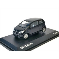 Skoda Citigo 3-deurs  zwart - Modelauto 1:43