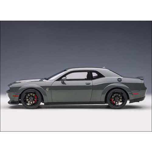 AUTOart  Model car Dodge Challenger SRT 1:18 Hellcat Widebody grey 2018 | AUTOart