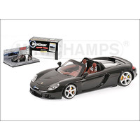 Porsche Carrera GT zwart (Top Gear) - Modelauto 1:43