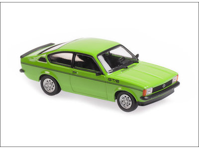 Maxichamps  Opel Kadett C GT/E 1978 green - Model car 1:43