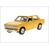 Datsun 510 1971 yellow - Model car 1:24