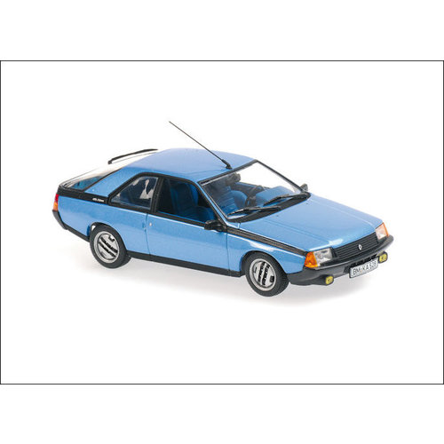 Maxichamps  Model car Renault Fuego 1:43 blue metallic 1984 | Maxichamps